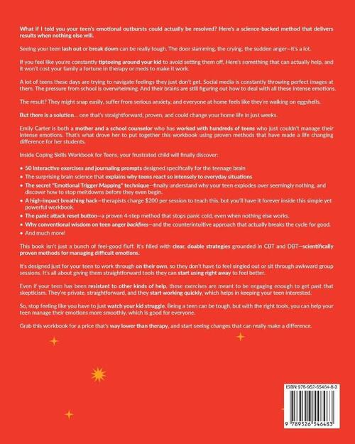 Coping Skills Workbook for Teens