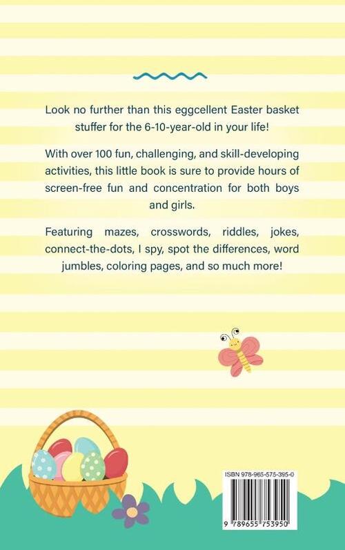 Easter Basket Stuffer Activity Book for Kids