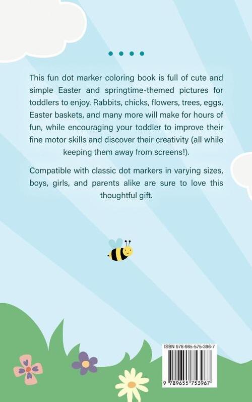 Easter Basket Stuffer Dot Marker Coloring Book