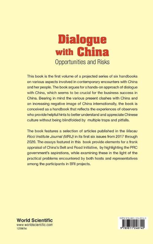 Dialogue With China: Opportunities And Risks