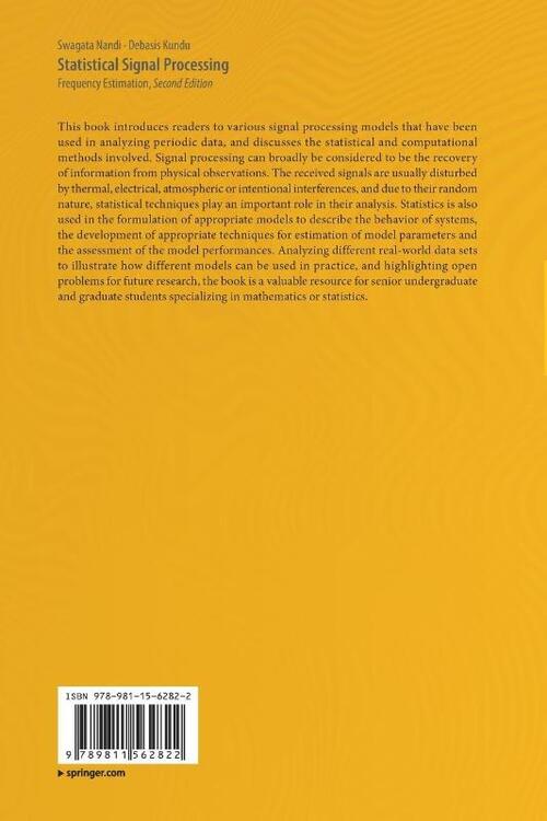 Statistical Signal Processing