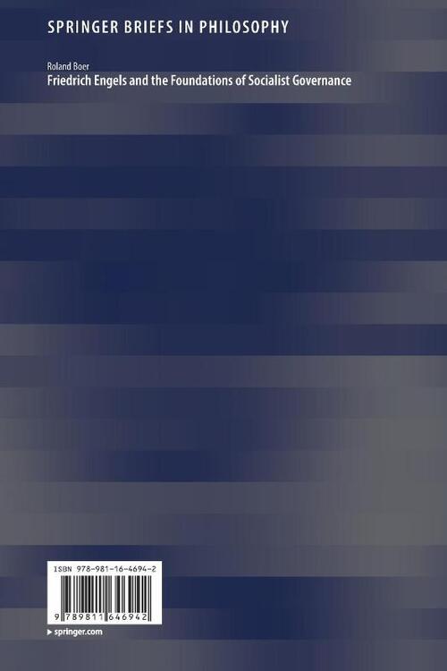 Friedrich Engels and the Foundations of Socialist Governance