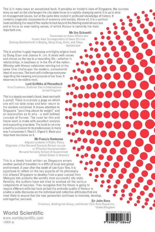 Winning With Honour: In Relationships, Family, Organisations, Leadership, And Life