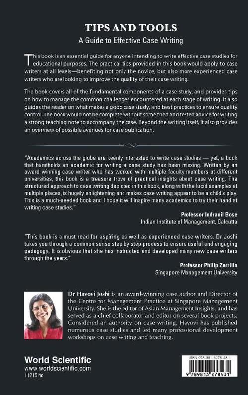 Tips And Tools: A Guide To Effective Case Writing