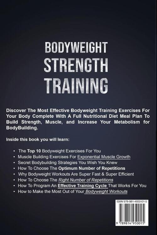 Bodyweight Strength Training
