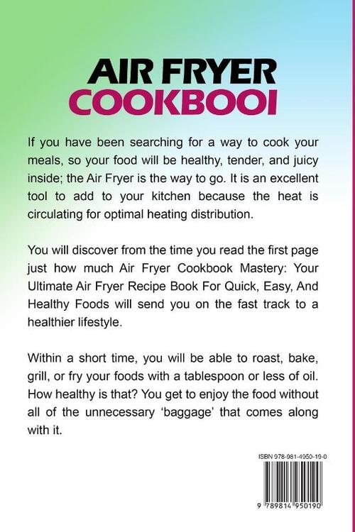 Air Fryer Cookbook For Beginners