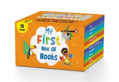 My First Learning Library Boxset (12 Books): A Boxset of 12 Illustrated Board Books for Kids, Toddlers [Penguin Early Learning Series]