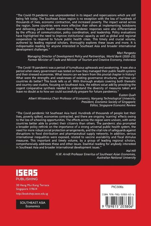 Learning from Covid-19 in Southeast Asia: Restriction, Relief, Recovery