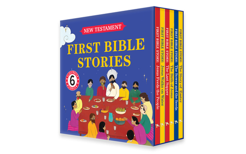 First Bible Stories (Old Testament) (6 Books Box Set): An Illustrated Board Book Boxset Consisting Bible Story Books for Kids I Inspiring Tales Ages 5
