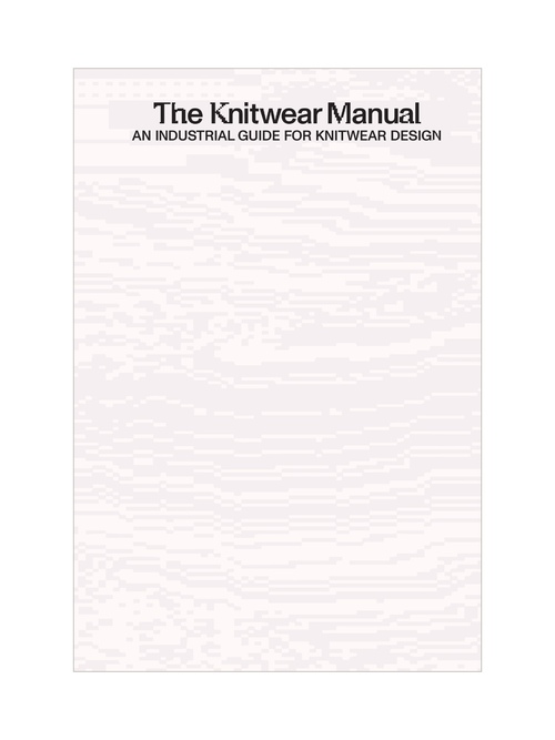 The Knitwear Manual