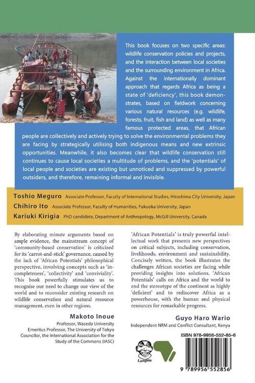 'African Potentials' for Wildlife Conservation and Natural Resource Management