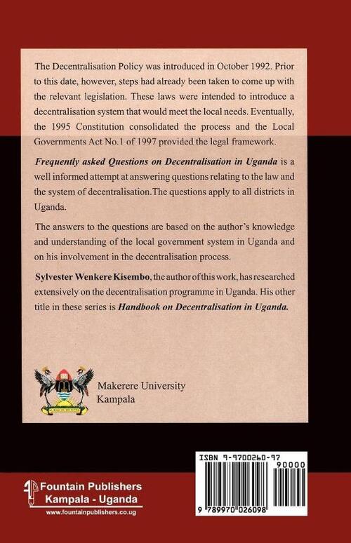 Frequently Asked Questions on Decentralisation in Uganda