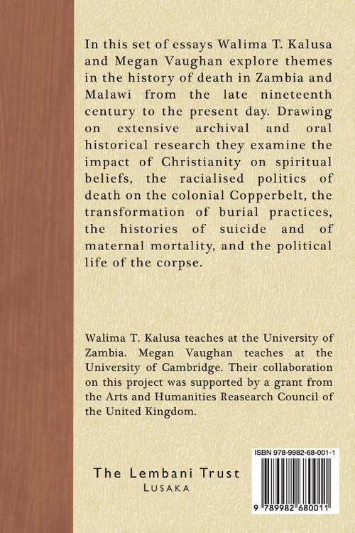 Death, Belief and Politics in Central African History
