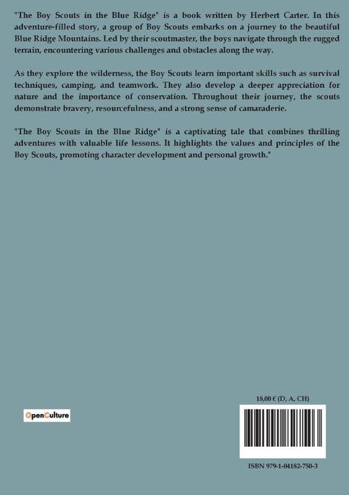 The Boy Scouts in the Blue Ridge