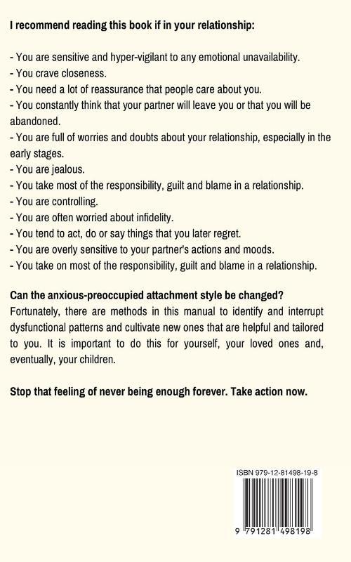 Anxious Preoccupied Attachment