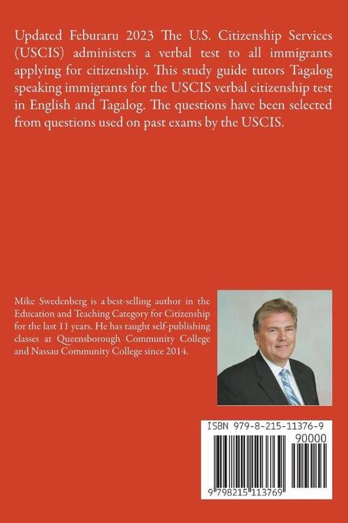 US Immigration Exam Study Guide in English and Tagalog