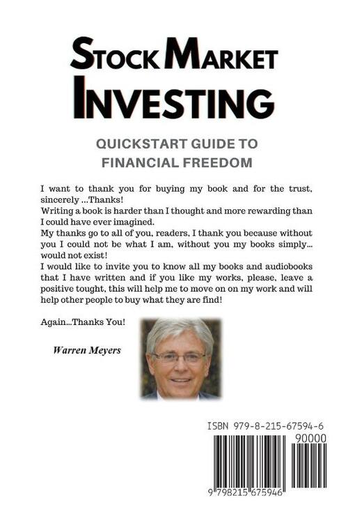 Stock Market Investing QuickStart Guide to Financial Freedom Make Money and Create a Huge Passive Income Using the Best Stocks Strategies