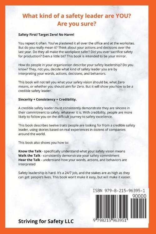 Safety First! Really?