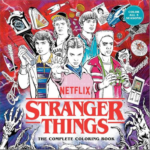 Stranger Things: The Complete Coloring Book (Color All Five Seasons!)