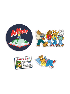 Arthur Stickers - Sticker Set of 4