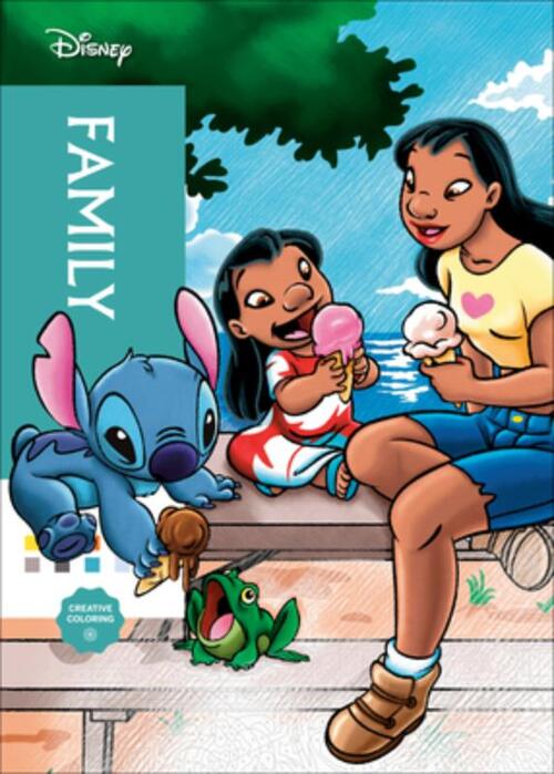 Disney Mystery Coloring: Family: A Color by Number Book