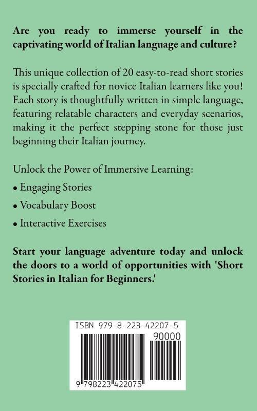 Short Stories in Italian for Beginners