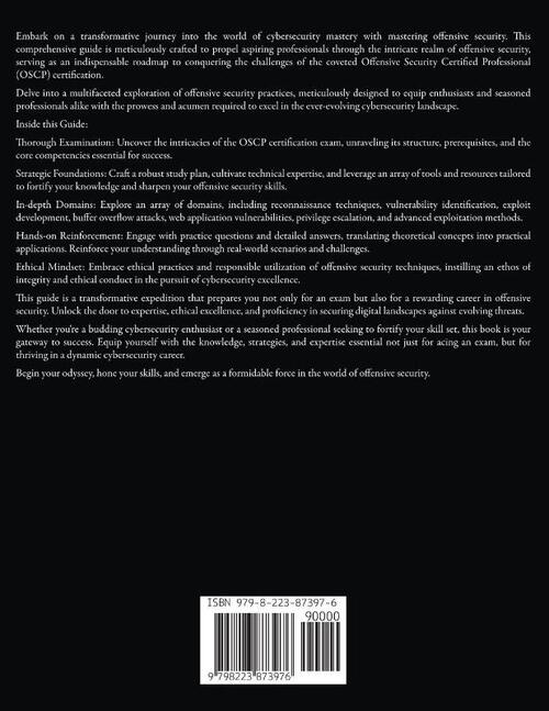 OSCP Offensive Security Certified Professional Practice Tests With Answers To Pass the OSCP Ethical Hacking Certification Exam