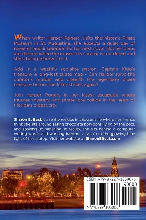 Murder at the Pirate Museum - LARGE PRINT