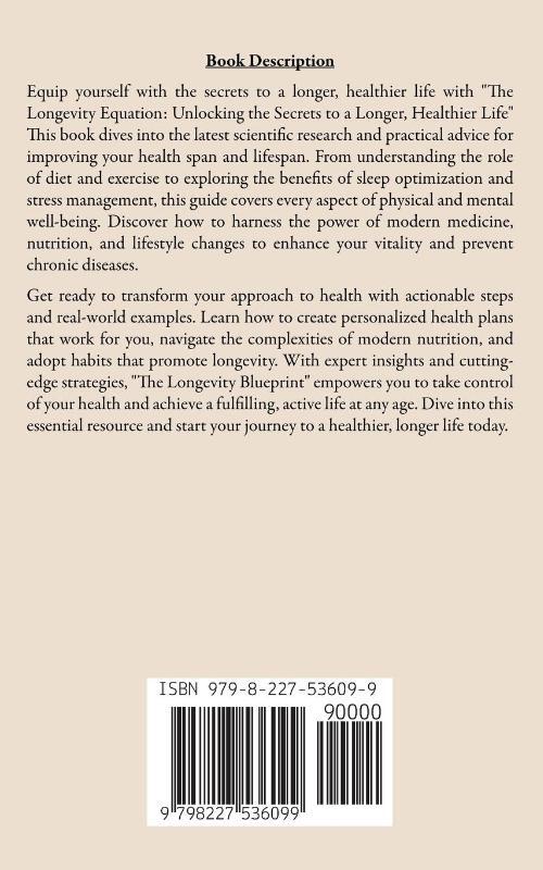 The Longevity Equation