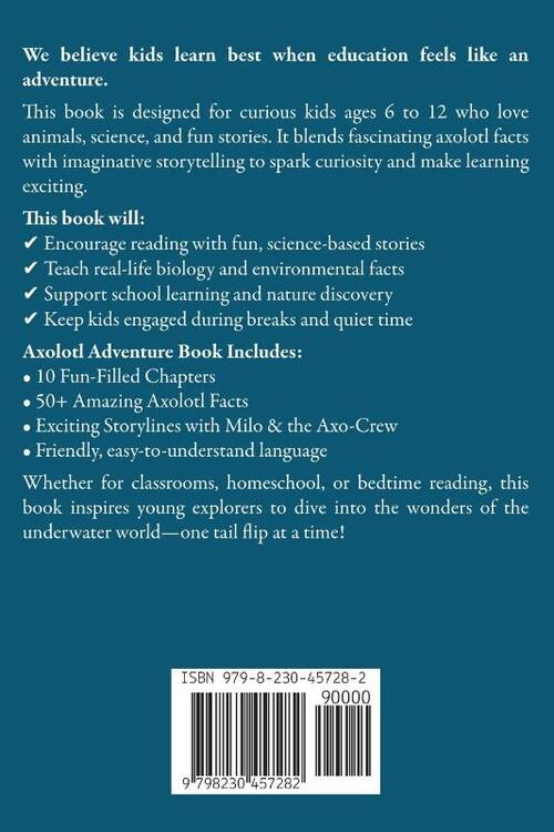 Axolotl Facts and Stories for Kids Ages 6-12