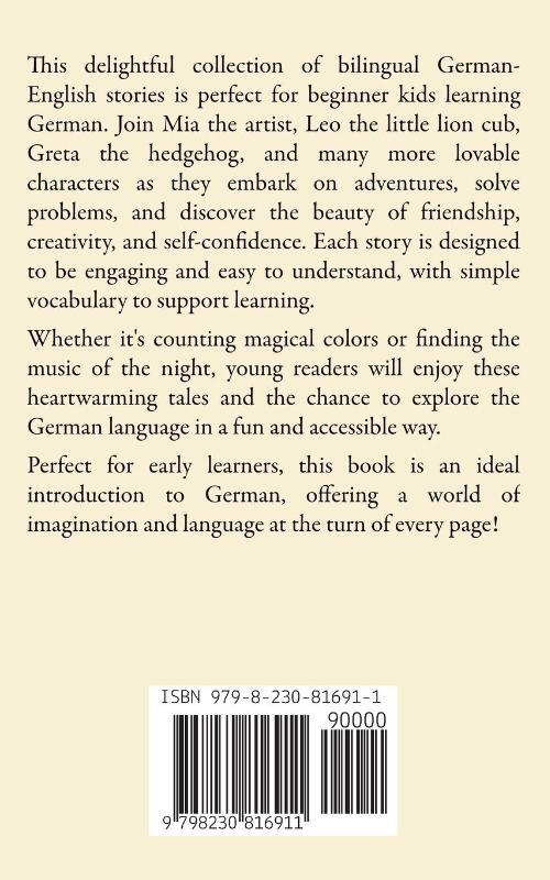 Karl Beetle Can't Sleep And Other Bilingual German-English Children's Stories for Beginners