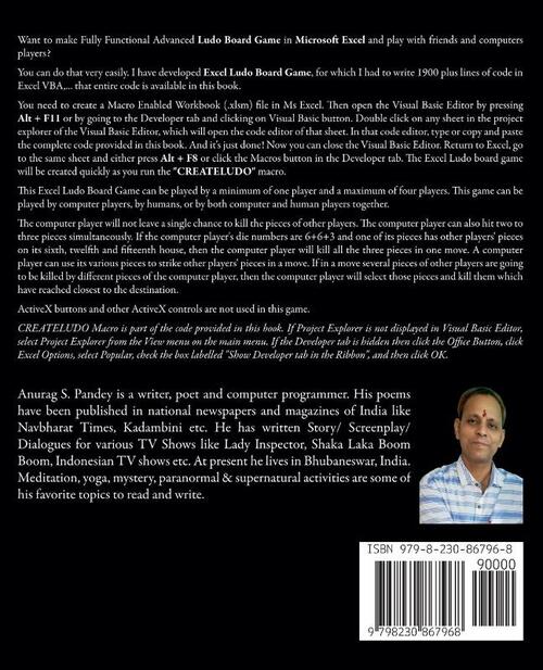 Advanced Ludo with Excel VBA Code Learn How to Build a Fully Functional Ludo Game from Scratch Using Excel VBA