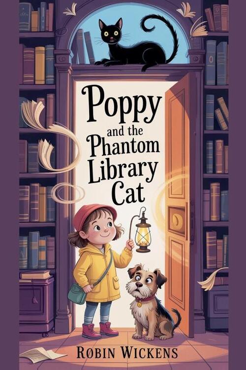 Poppy and the Phantom Library Cat