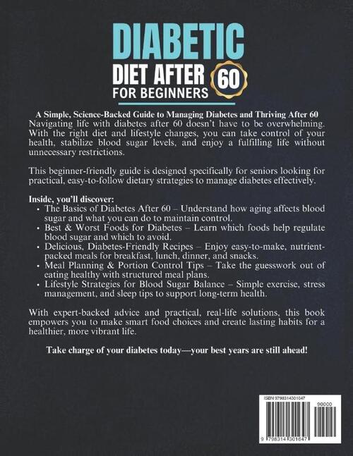 Norris, K: DIABETIC DIET AFTER 60 FOR BEGINNERS