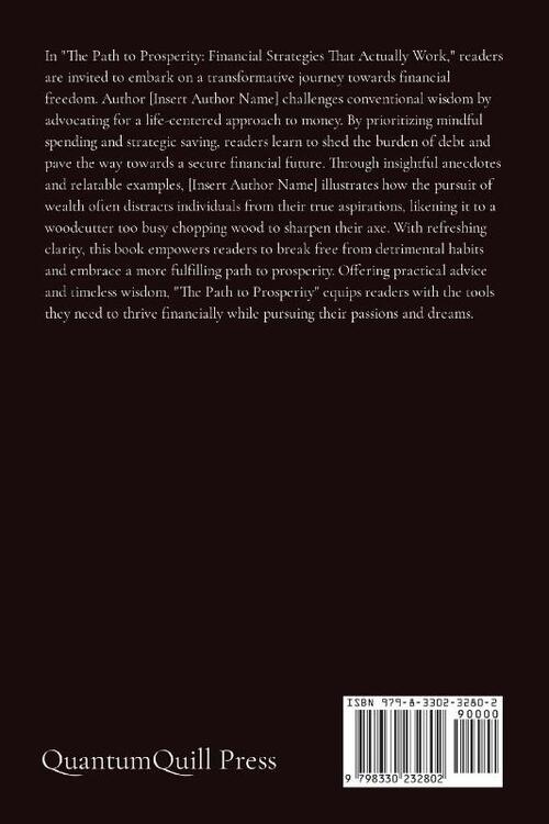 The Path to Prosperity