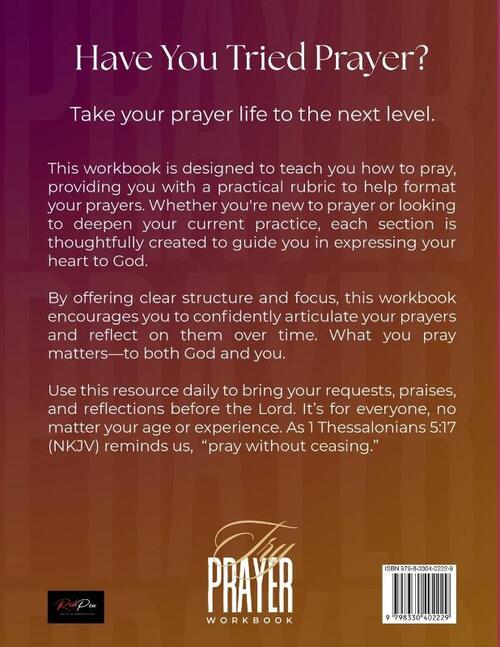 Try Prayer Workbook