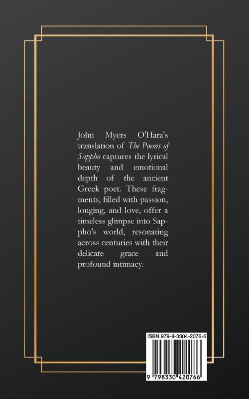 Sappho: Poems of Sappho
