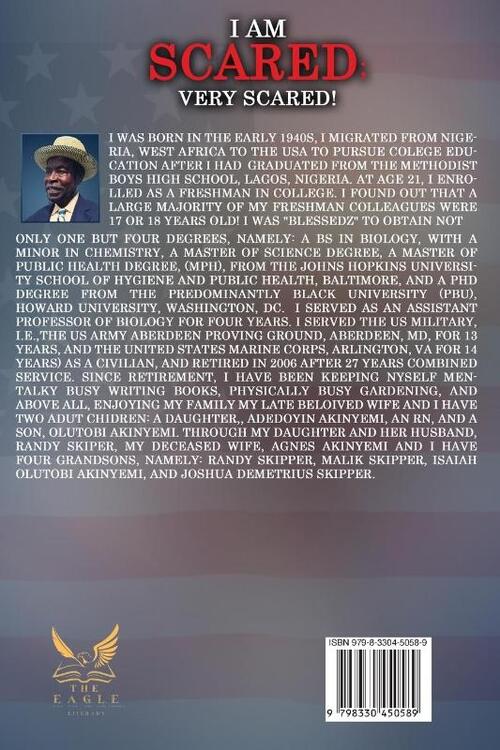 I Am Scared; VERY SCARED!