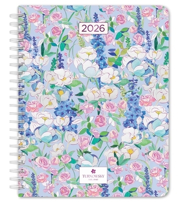 House of Turnowsky Official 2026 6 X 7.75 Inch Weekly Desk Planner Foil Stamped Cover