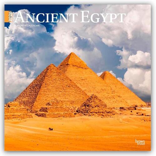 Ancient Egypt 2026 Square Flap Calendar