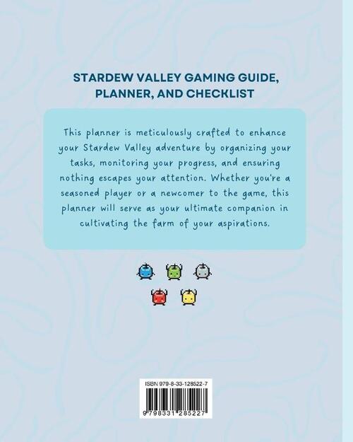 1.6v Stardew Valley Gaming Guide, Planner, and Checklist