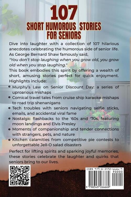 107 Short Humorous Stories For Seniors