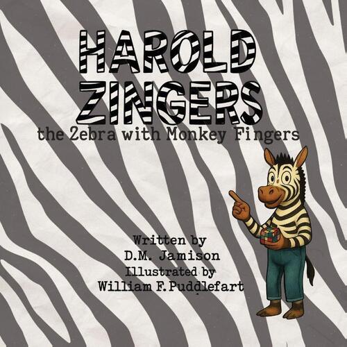 Harold Zingers the Zebra with Monkey Fingers