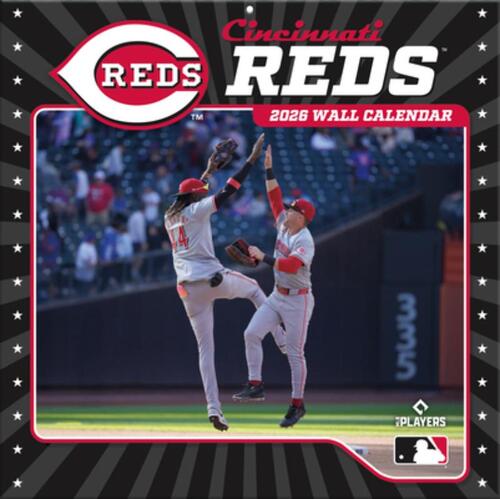 Cincinnati Reds 2026 12x12 Team Wall Calendar