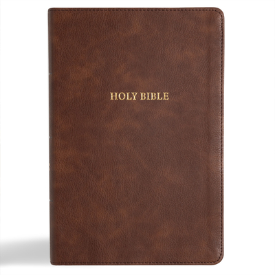 2k/Denmark: CSB Grace Bible, Brown Leathertouch (Dyslexia Fr