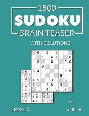 1500 Sudoku Brain Teaser X with solutions