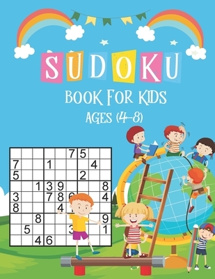 Sudoku Book for Kids Ages 4-8: Sudoku Puzzle Book For Kids Ages 4-8, Brain Games 196 Sudoku Puzzles Activity Books For Kids 4-8 Year Old, Sudoku Puzz