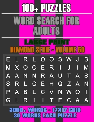 Word Search for Adults: More Games, For Adults, Large Letter High Definition Select Words