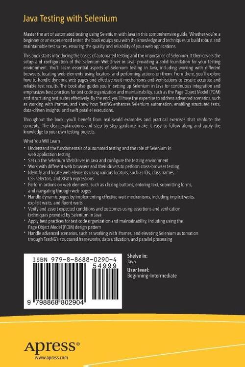 Java Testing with Selenium