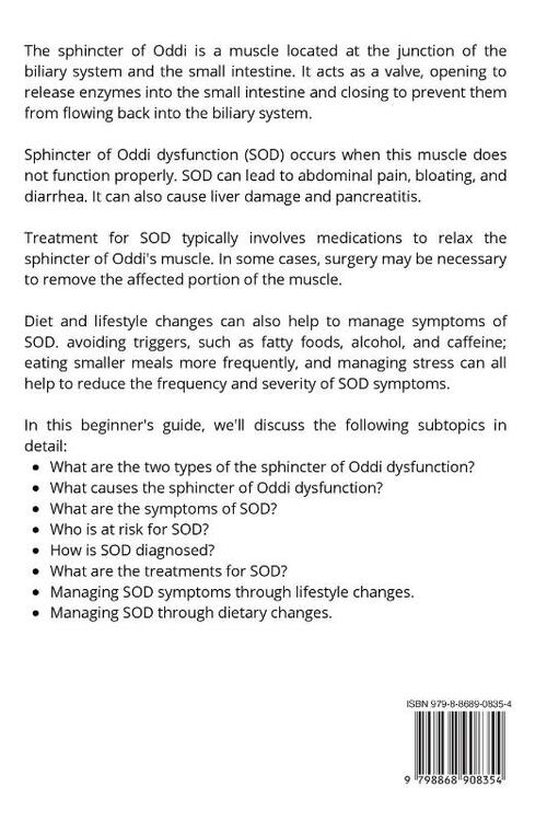 Sphincter of Oddi Dysfunction
